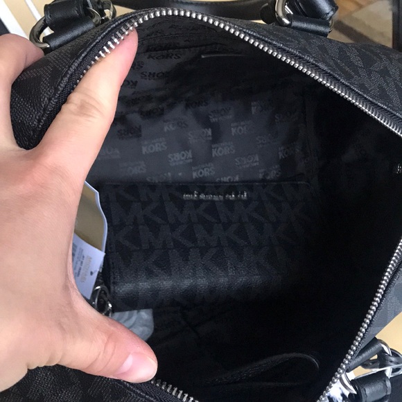 🌸⭐️Mk Grayson Satchel set⭐️crossbody/chain/black - Picture 6 of 7